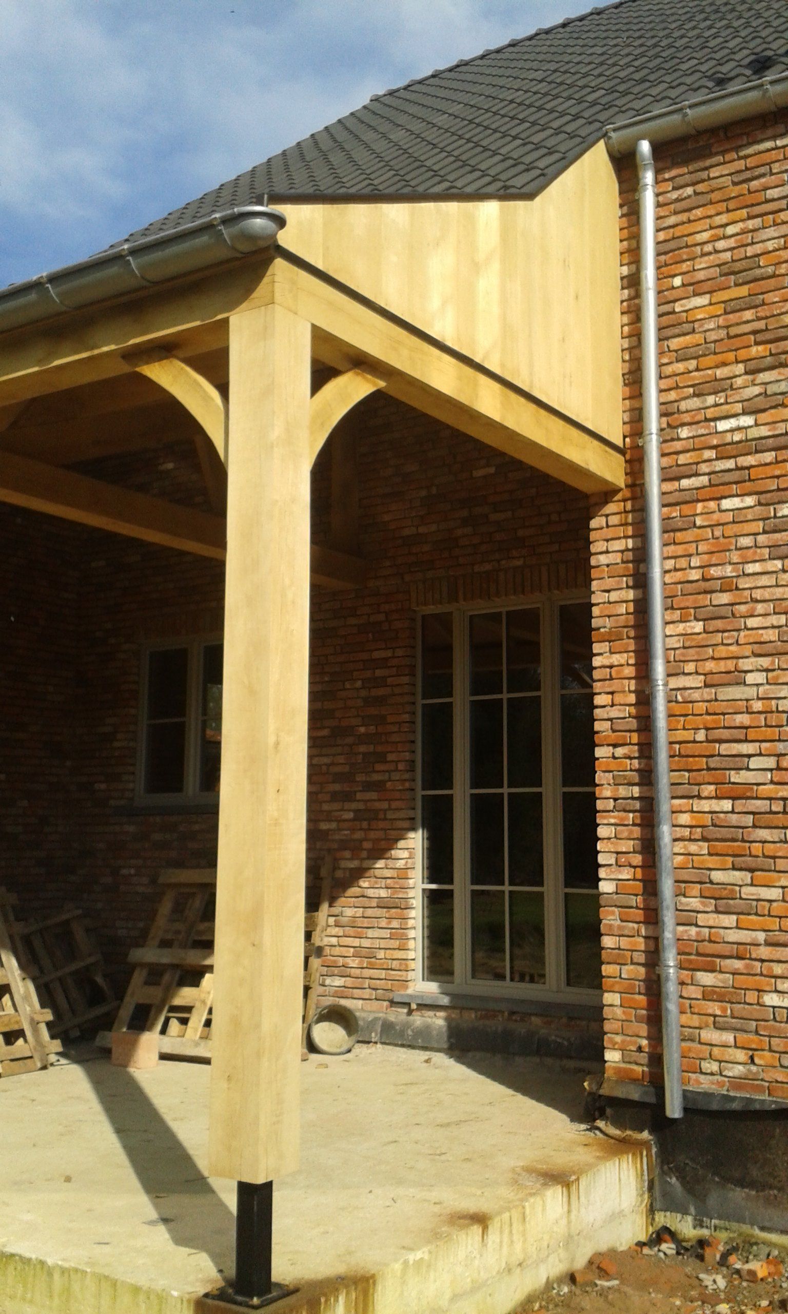 Nieuwbouw woning in landelijke stijl in Paal bij Beringen van architect Marjolein Janssens 9 - Architectengroep Janssens