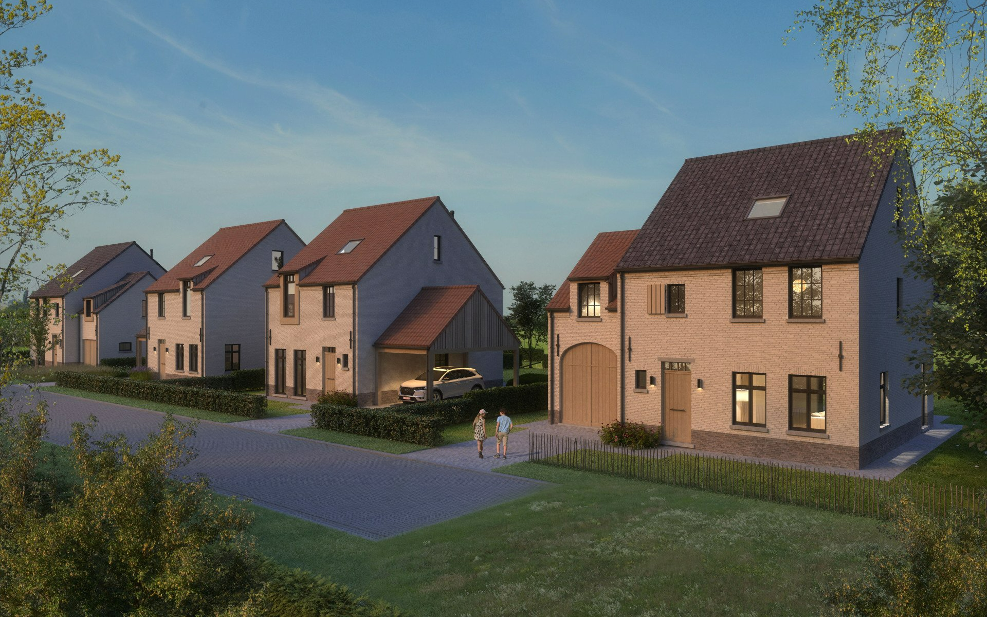 Architect projectbouw landelijk rotselaar - Architectengroep Janssens