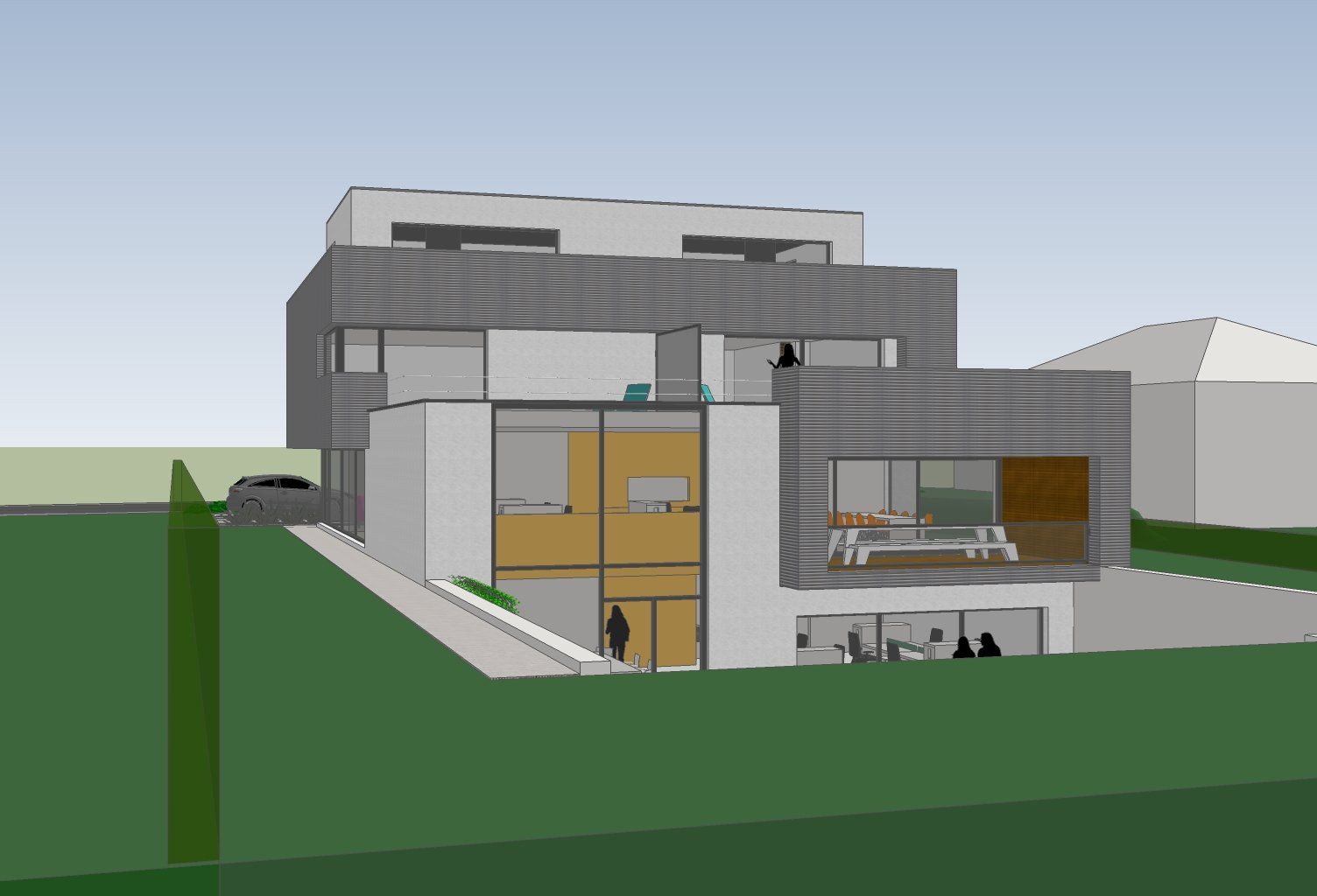 Architect Kantoorbouw Bertem - Architectengroep Janssens