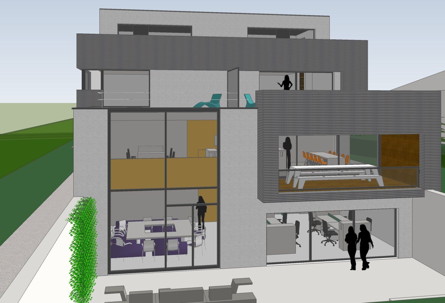 Architect Kantoorbouw Bertem - Architectengroep Janssens