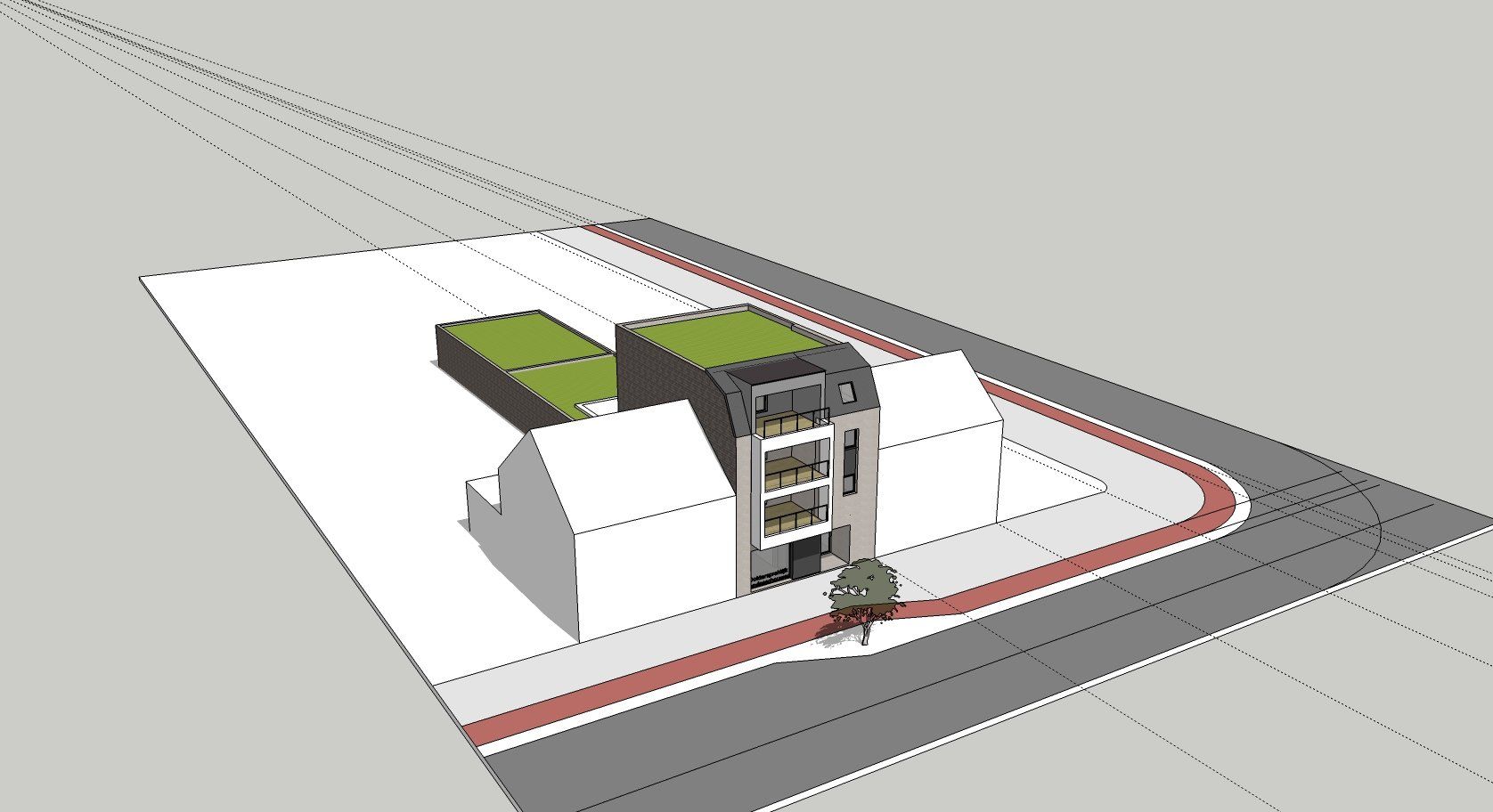 Architect appartementen Averbode - Architectengroep Janssens