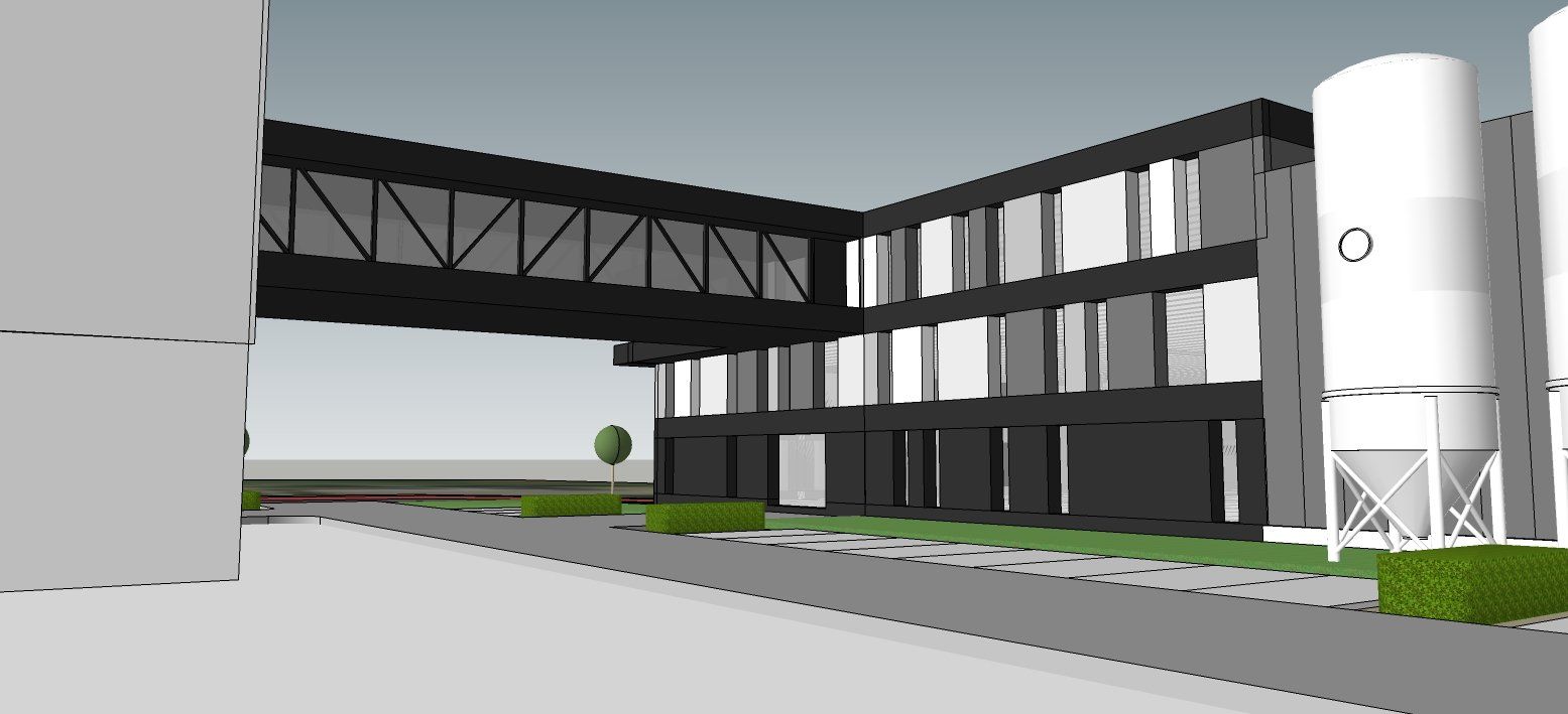 Architect industriebouw Leuven Haasrode - Architectengroep Janssens