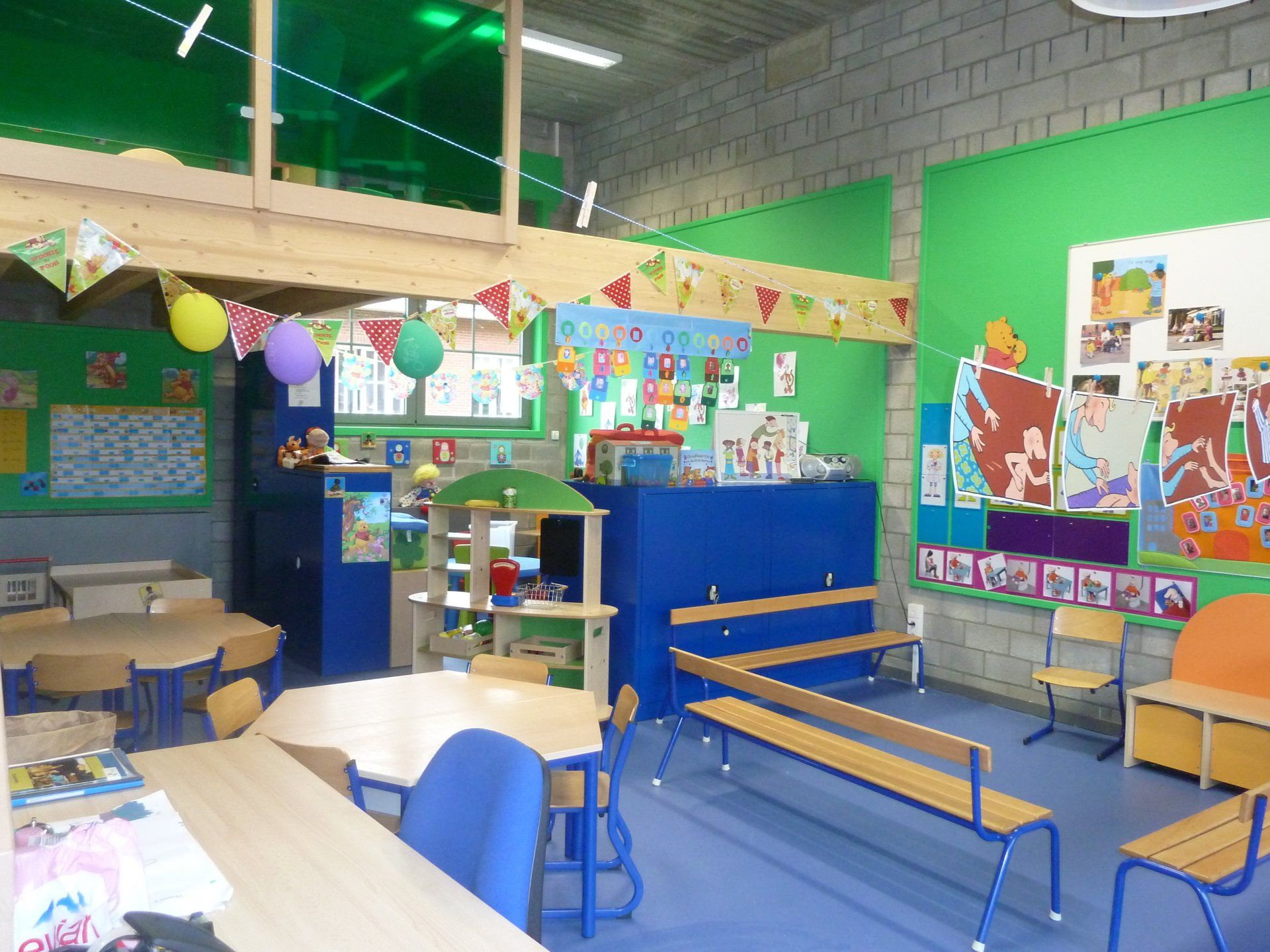 Verbouwing school Stokpaardje in Scherpenheuvel-Zichem -Klaslokaal -  Architectengroep Janssens