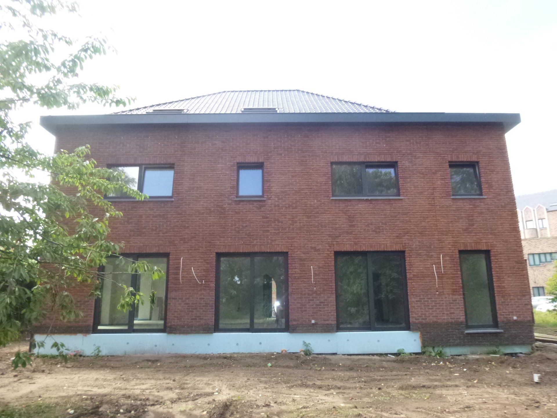 Verbouwing landhuis in manoir stijl tot lage energiewoning in Aarschot - Buiten10 - Architectengroep Janssens