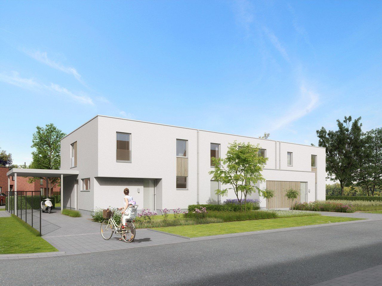 Projectbouw met appartementen - Architectengroep Janssens