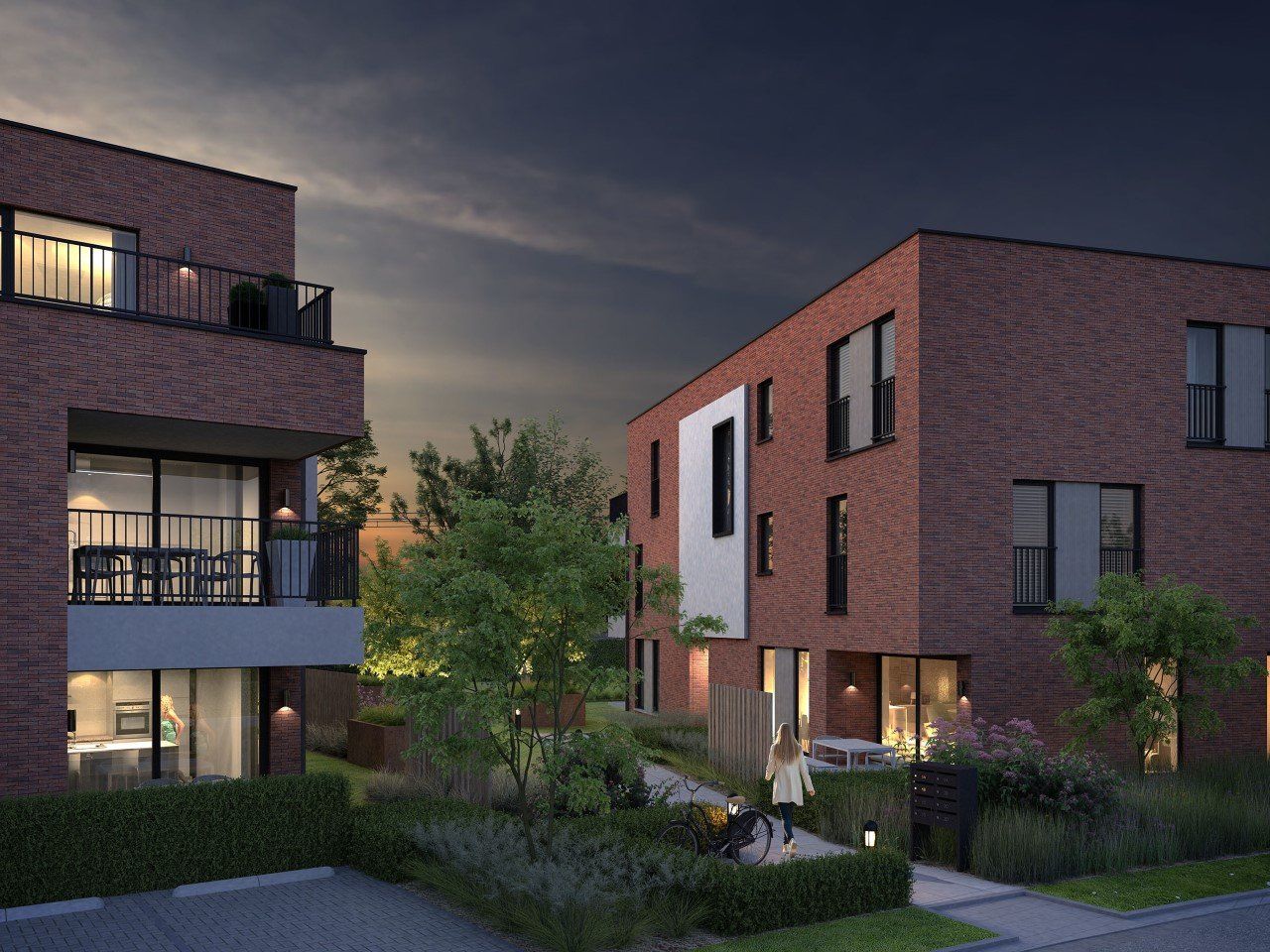 Project woningen en appartementen Niel - Architectengroep Janssens
