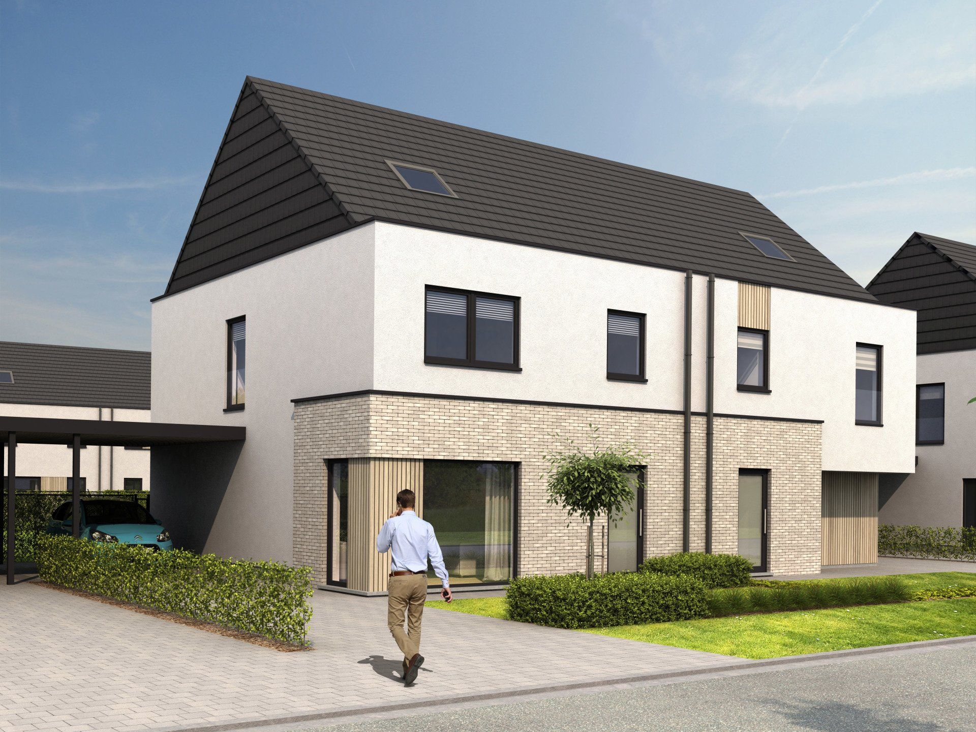 Architect projectbouw projectontwikkeling Wiekevorst - Projectbouw architect - Architectengroep Janssens