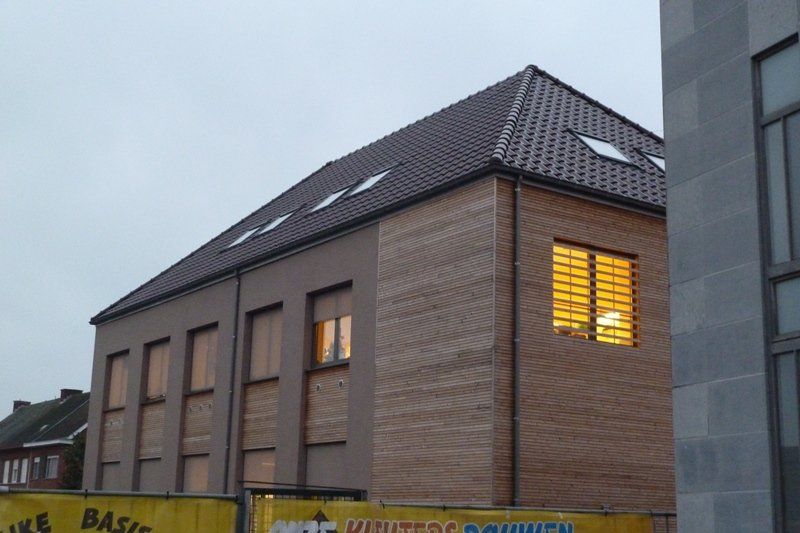 Architect renovatie verbouwing schoolgebouw Hageland - Architectengroep Janssens