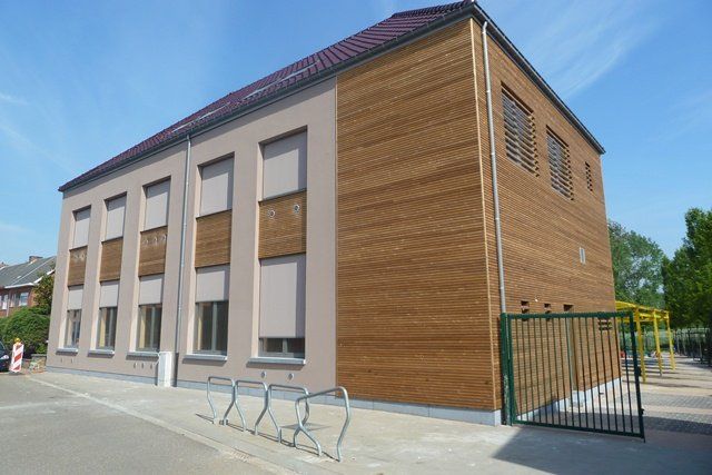Architect renovatie verbouwing schoolgebouw Hageland - Architectengroep Janssens