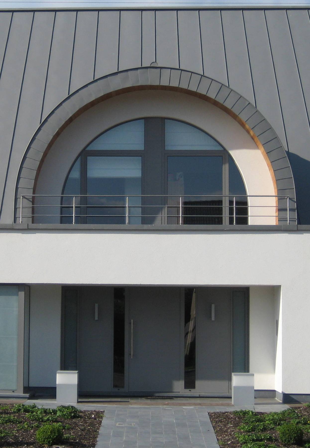 Moderne villa met zwembad in verkaveling in Langdorp - buiten 4 -  Architectengroep Janssens