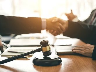 Attorney Handshakes with Client — Orangeburg, SC — Dean Law Firm