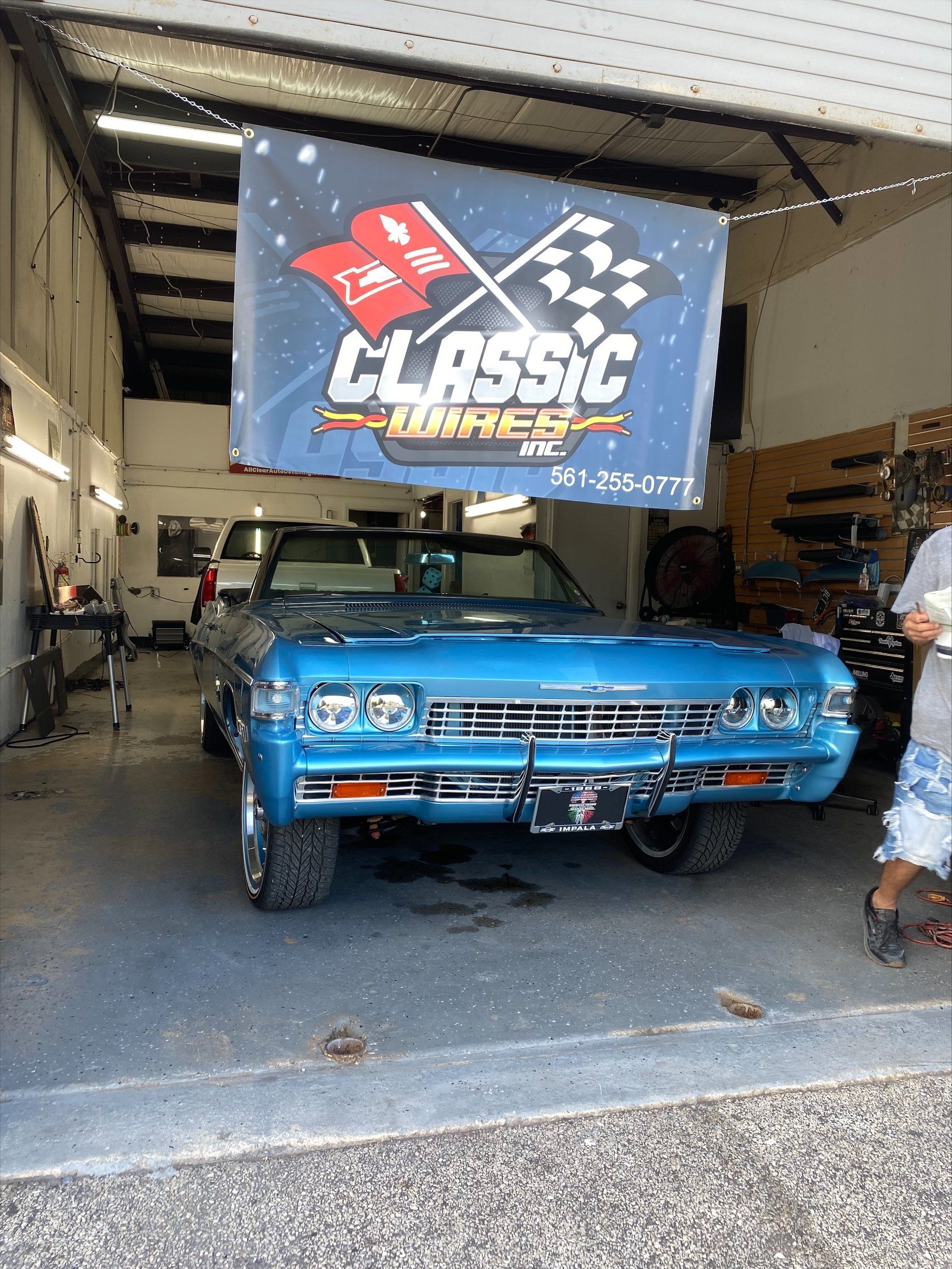 Blue Car - West Palm Beach, FL - Classic Wires Inc scheme