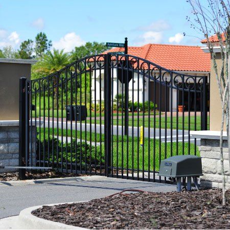Closed Gate — Jacksonville, FL — Sunbelt Gated Access Systems of Florida LLC