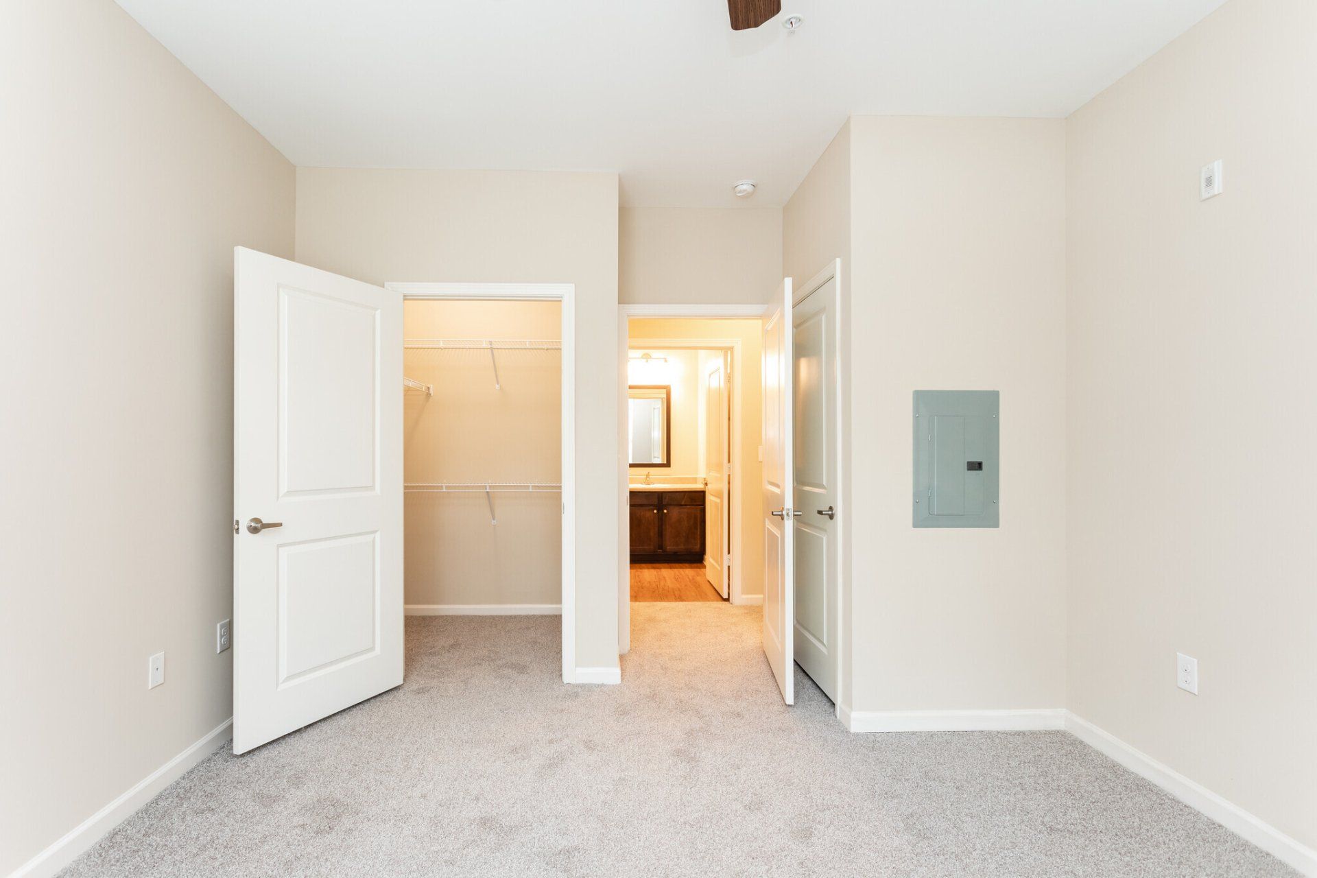 Bedroom with Walk-In Closet | Sterling Town Center