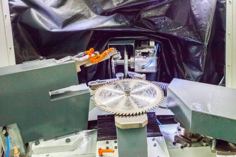 Lama circolare per affilatura coltelli