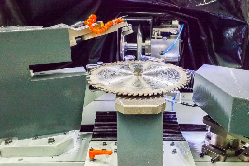 Lama circolare per affilatura coltelli