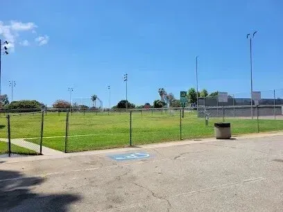 Window Tinting Service-There is a handicapped parking spot in the middle of the field.