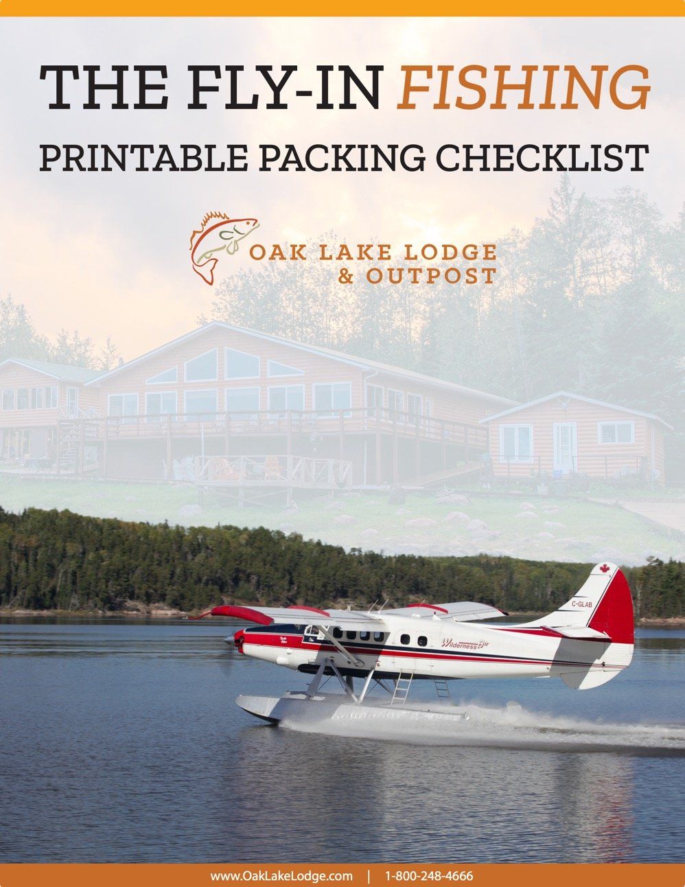 Printable Packing List for your fly-in fishing trip.