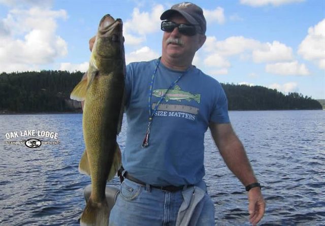 Walleye fishing in Canada with Live Minnows