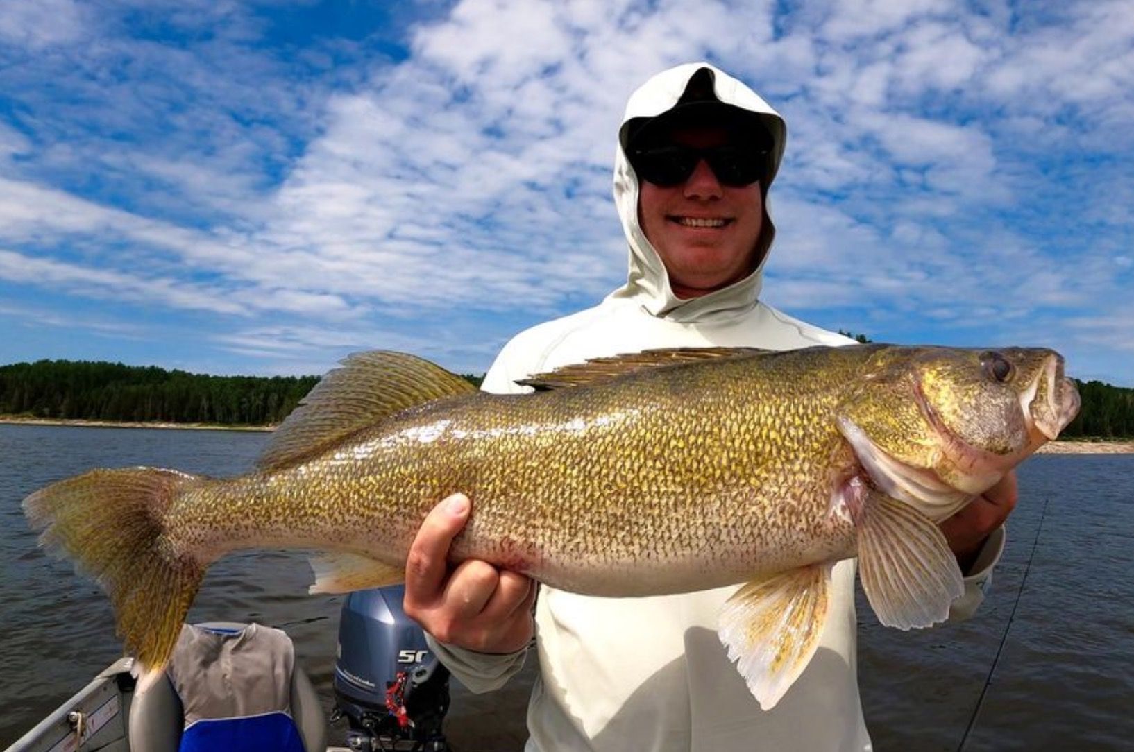 Walleye caught at Oak Lake Lodge & Outpost.