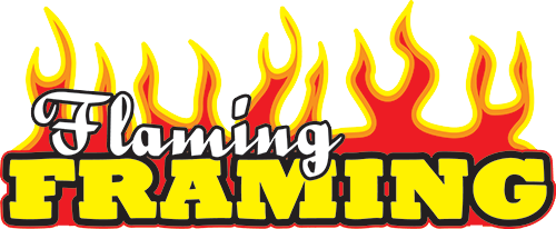 Flaming Framing - logo