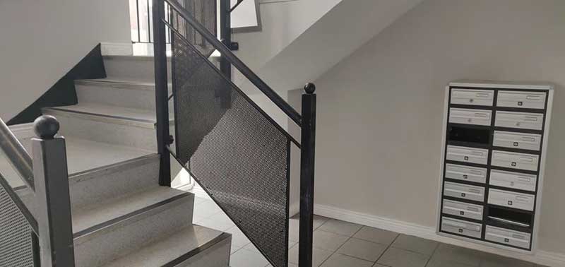 Purpose-built staircase-rails