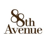 A logo for 88th avenue on a white background