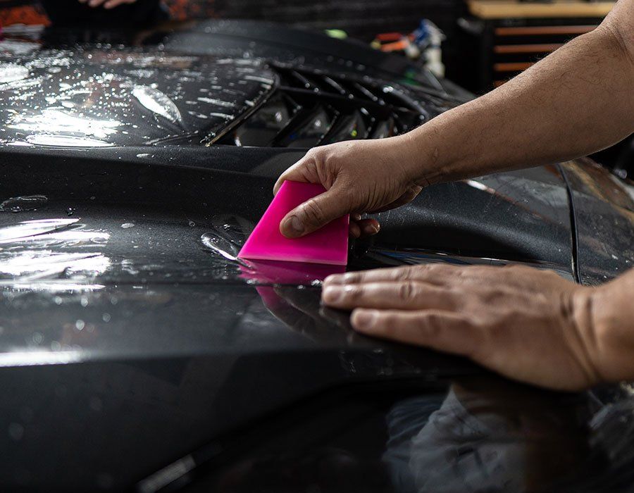 professional paint protection film installation in Tampa