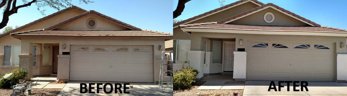 Comparison of a house 