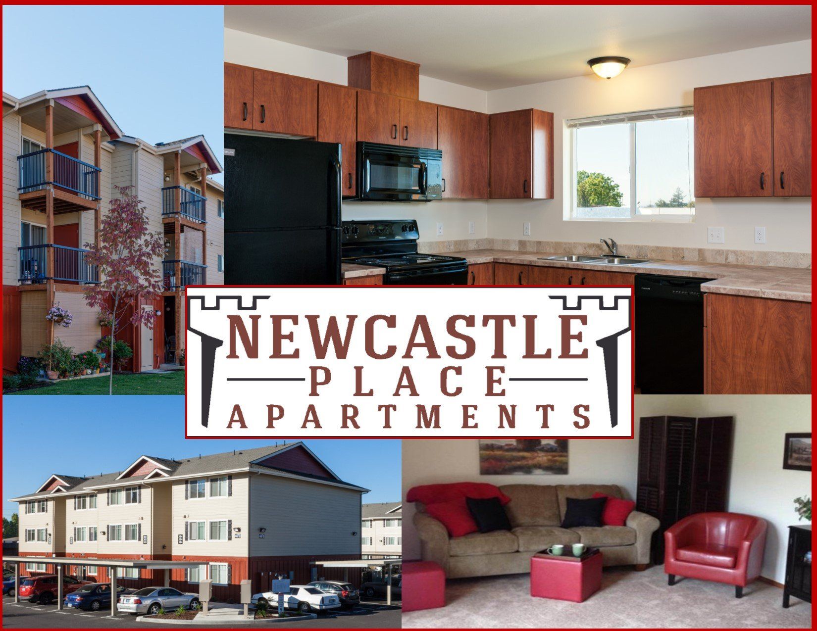 Newcastle Place Apartments in Salem Oregon