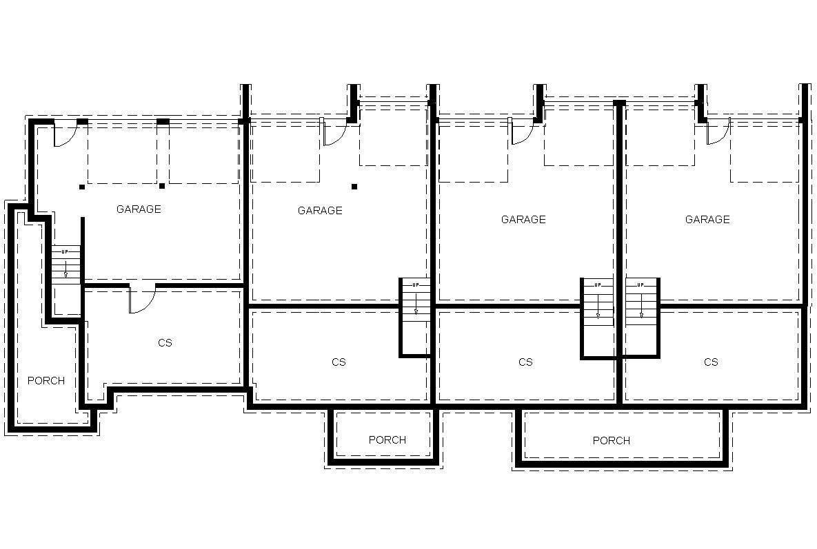 Goodnight Townhomes in Corvallis, OR, Near Oregon State University, four-bed, three-bath – floorplan -1.