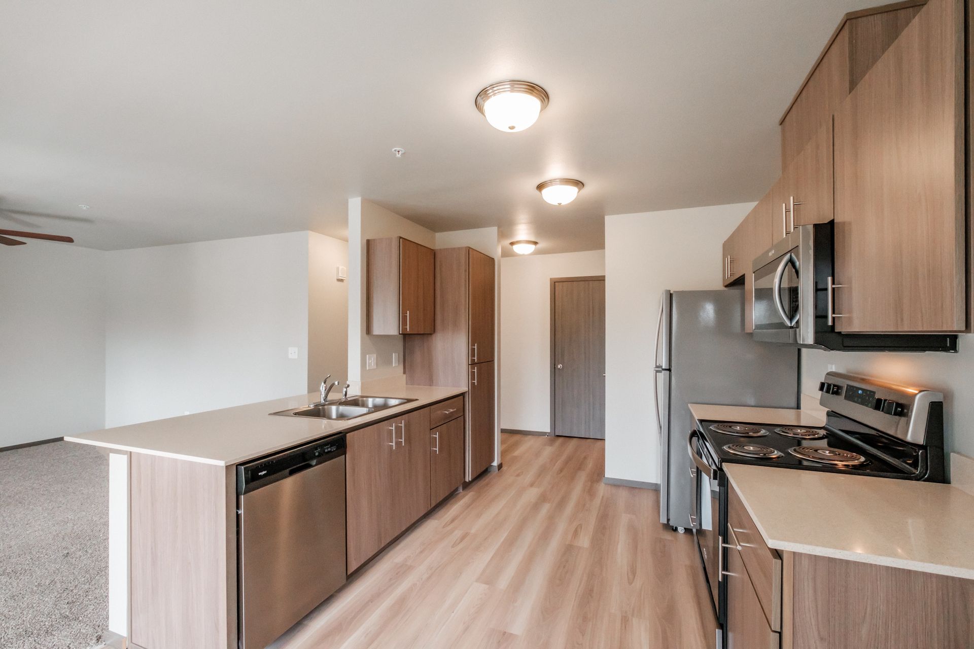 Jefferson Terrace Apartments in Jefferson Oregon – kitchen.