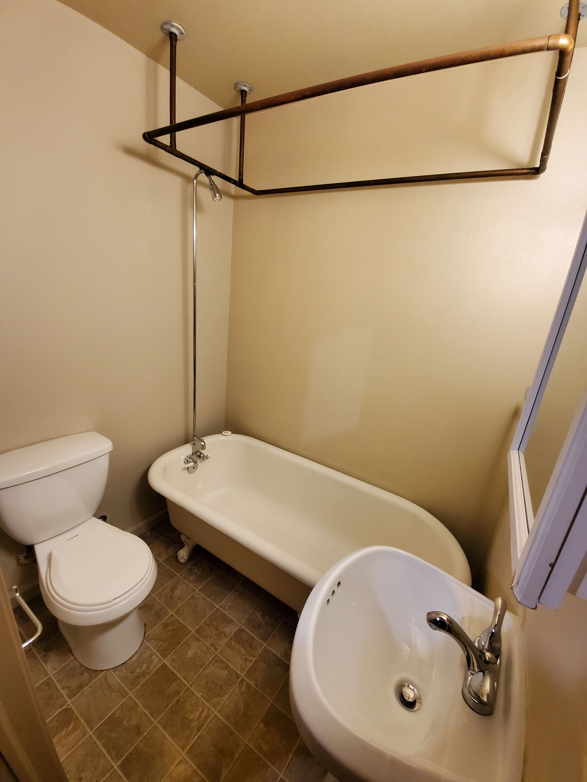 Armory Apartments in downtown Albany Oregon – various-apartment home sizes – bathroom - 2.