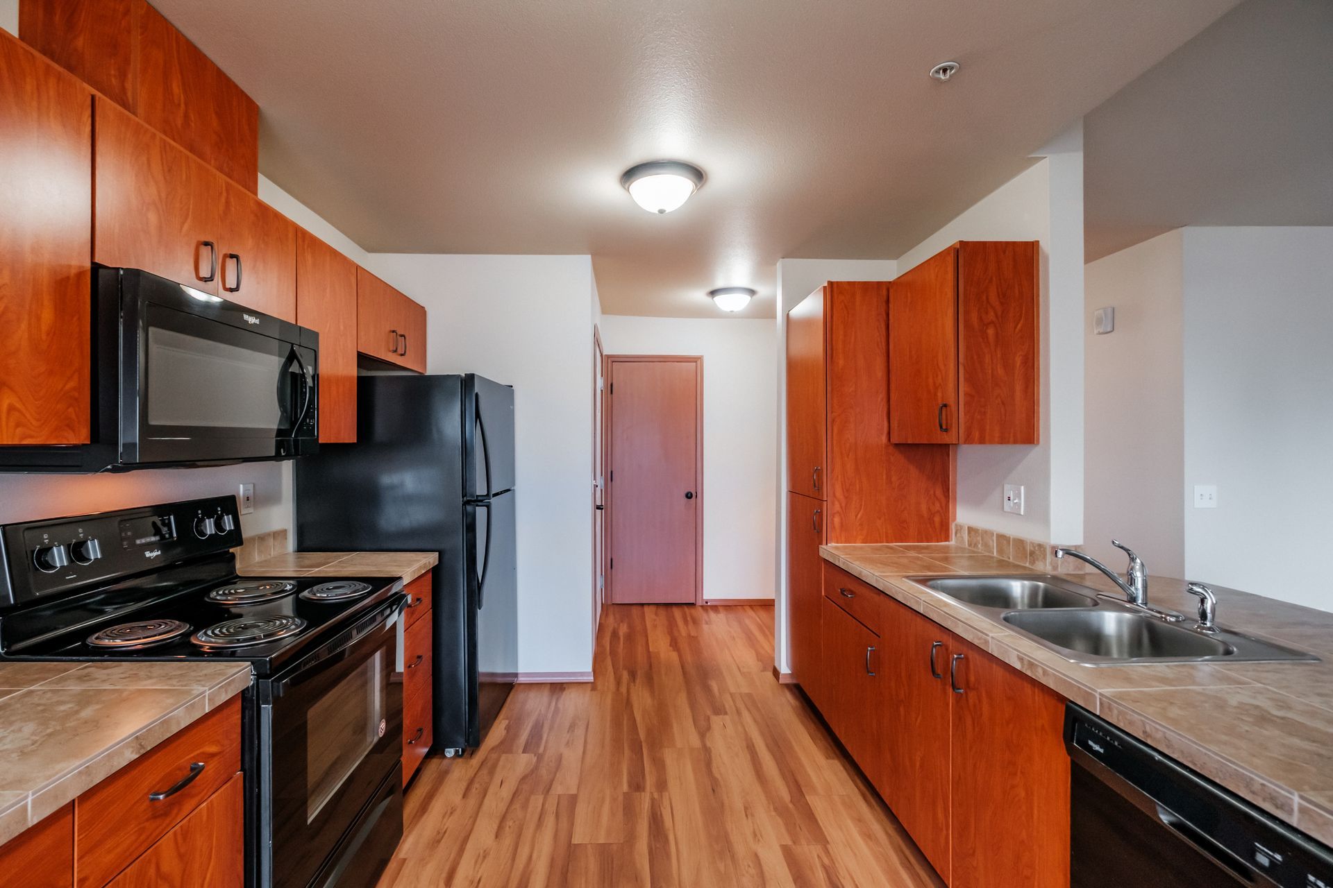 Aspen Place Apartments, near Western University of Health Sciences, two-bed two-bath – stove, refrigerator, microwave
