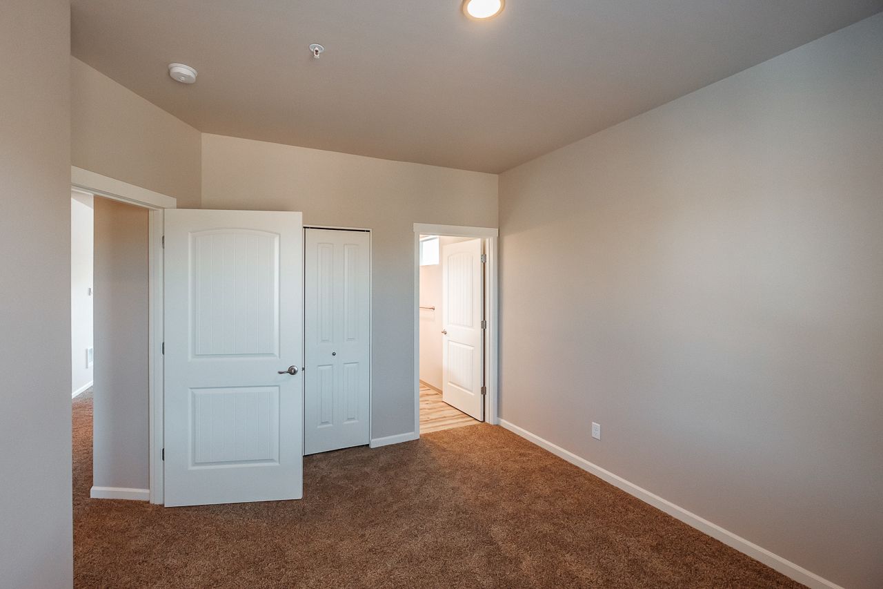 Hickory Hollow Apartments in North Albany OR, two-bedroom two-bathroom – master bedroom – 1.