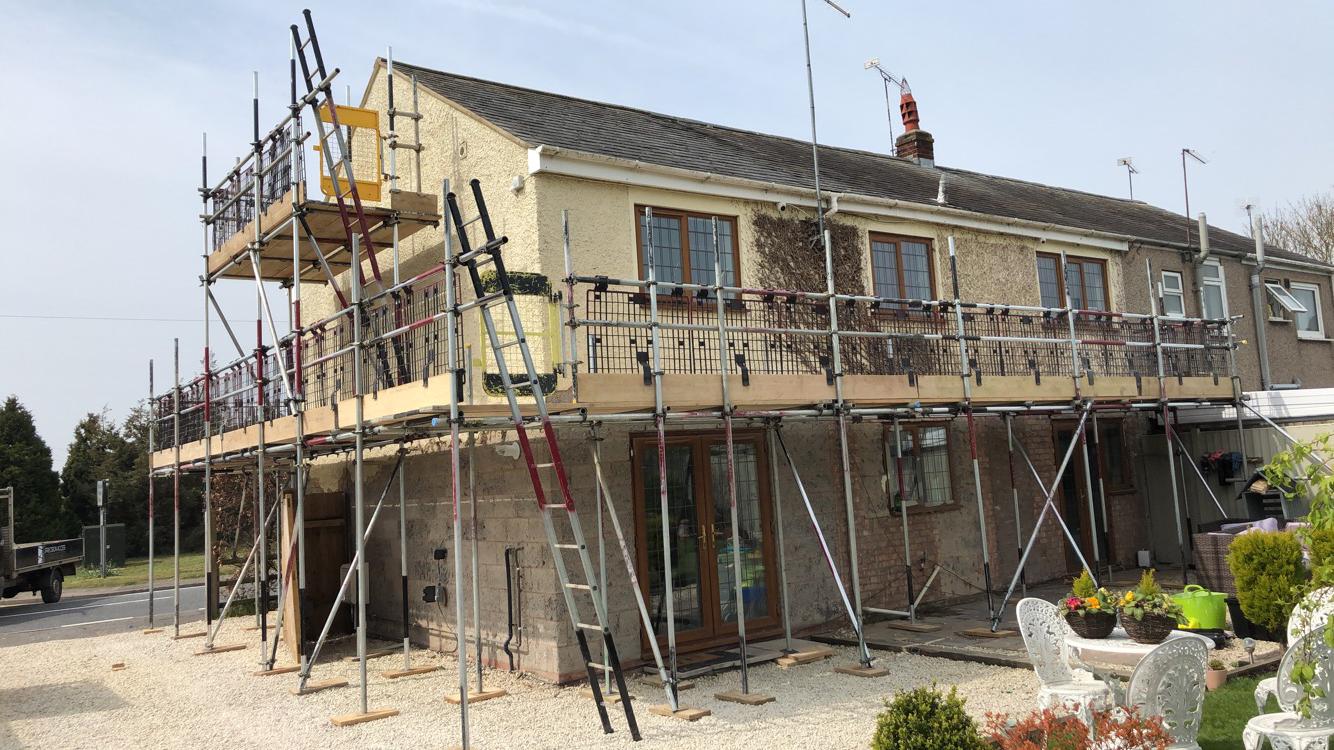 domestic scaffolding
