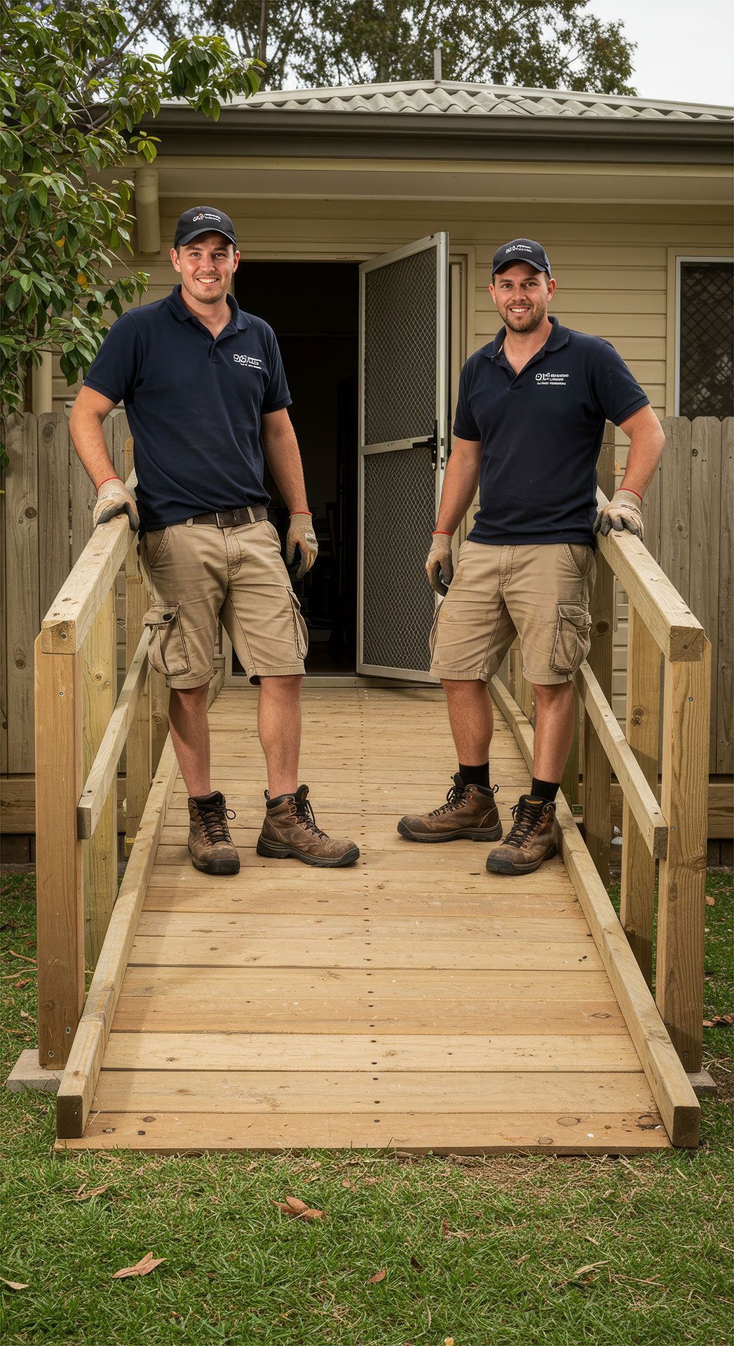 Disability Ramp Installation In Rural View