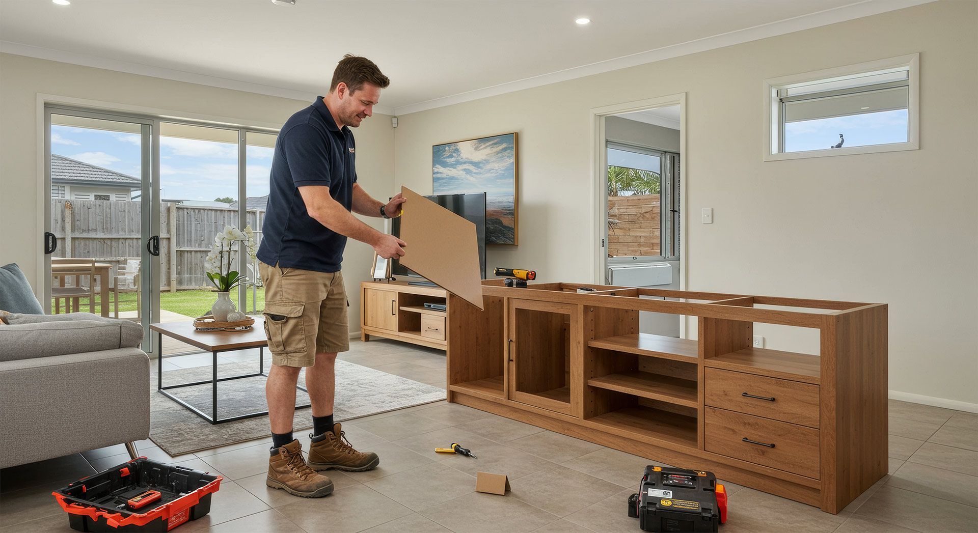 Entertainment Unit Assembly Service Mackay