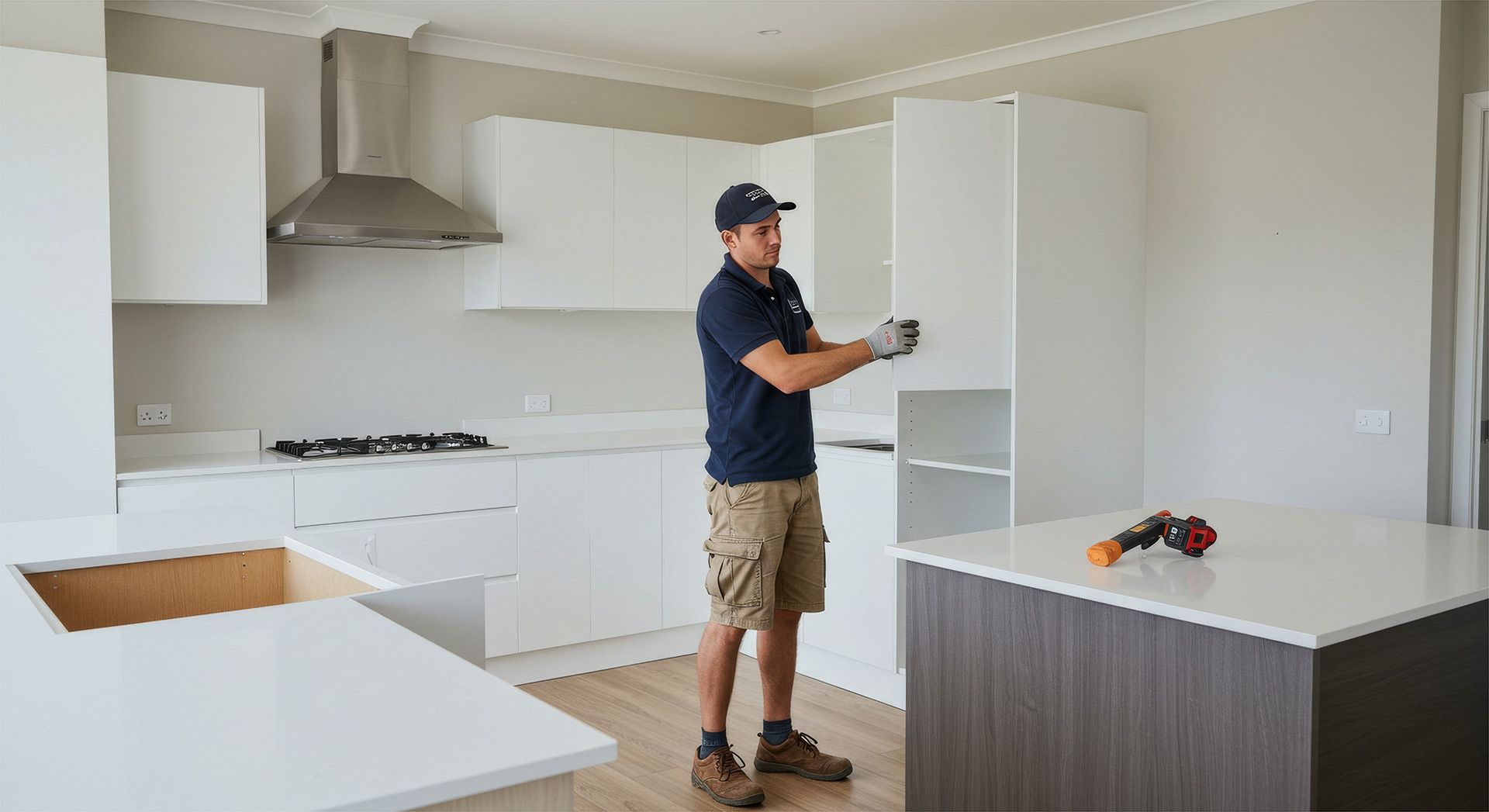 Professional Kitchen Flat Pack Assembly Mackay