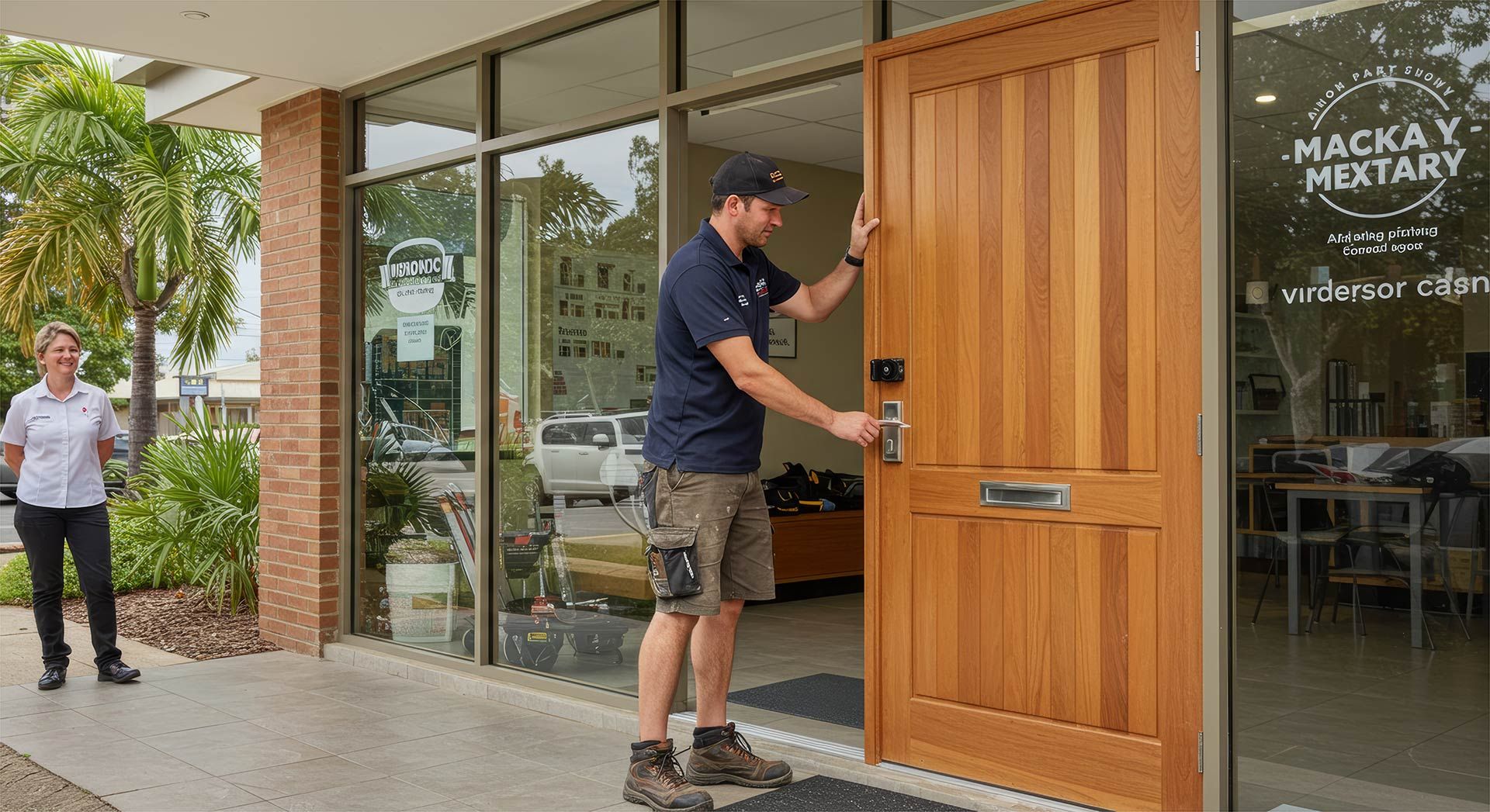 Timber Door Frame Installation Mackay