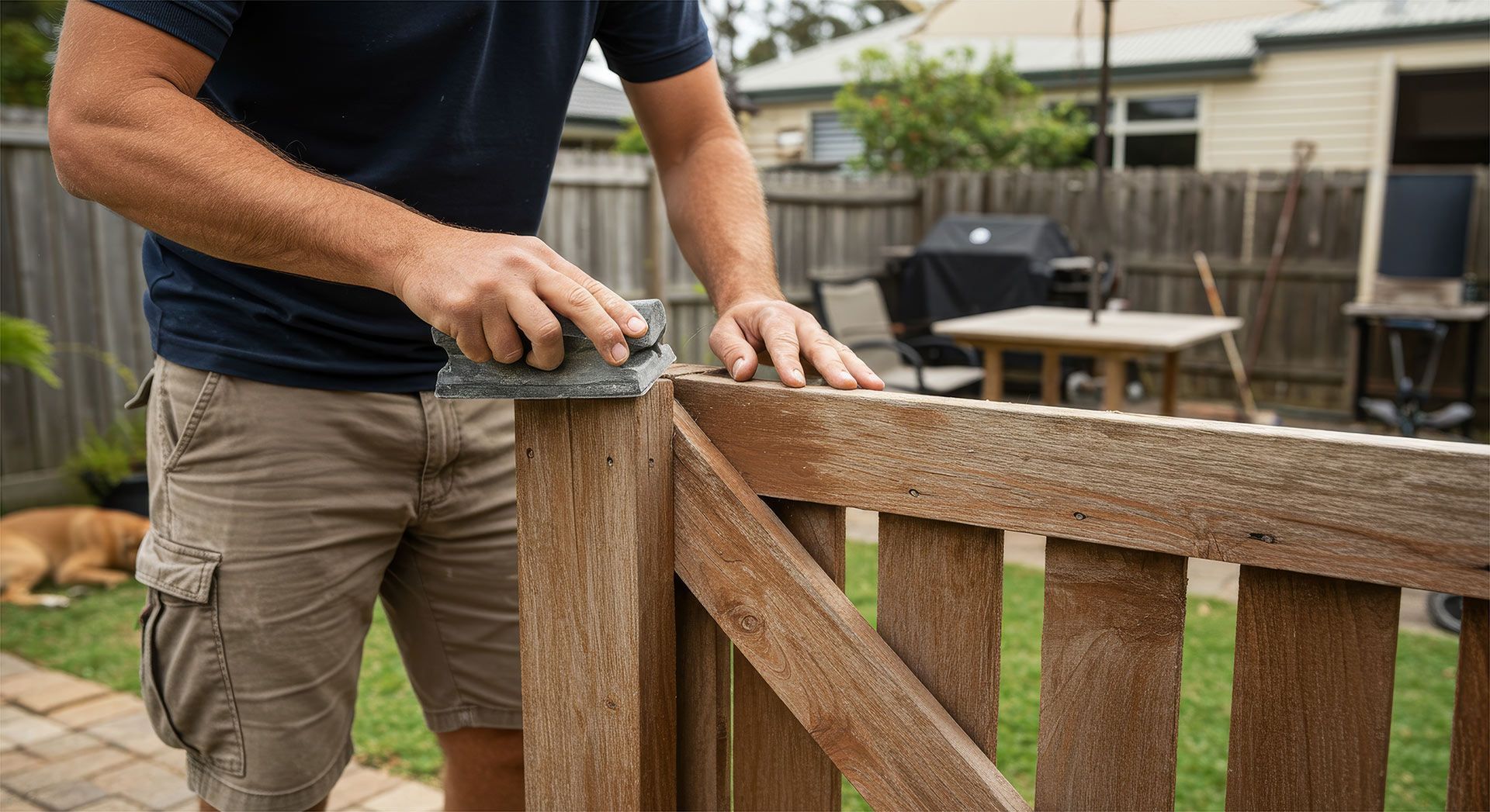 Timber Gate Restoration Mackay