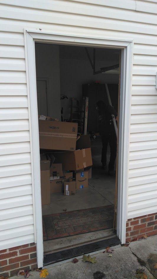 Before Attic Siding Renovation — Willoughby, OH — Shiloh Painting & Home Services LLC