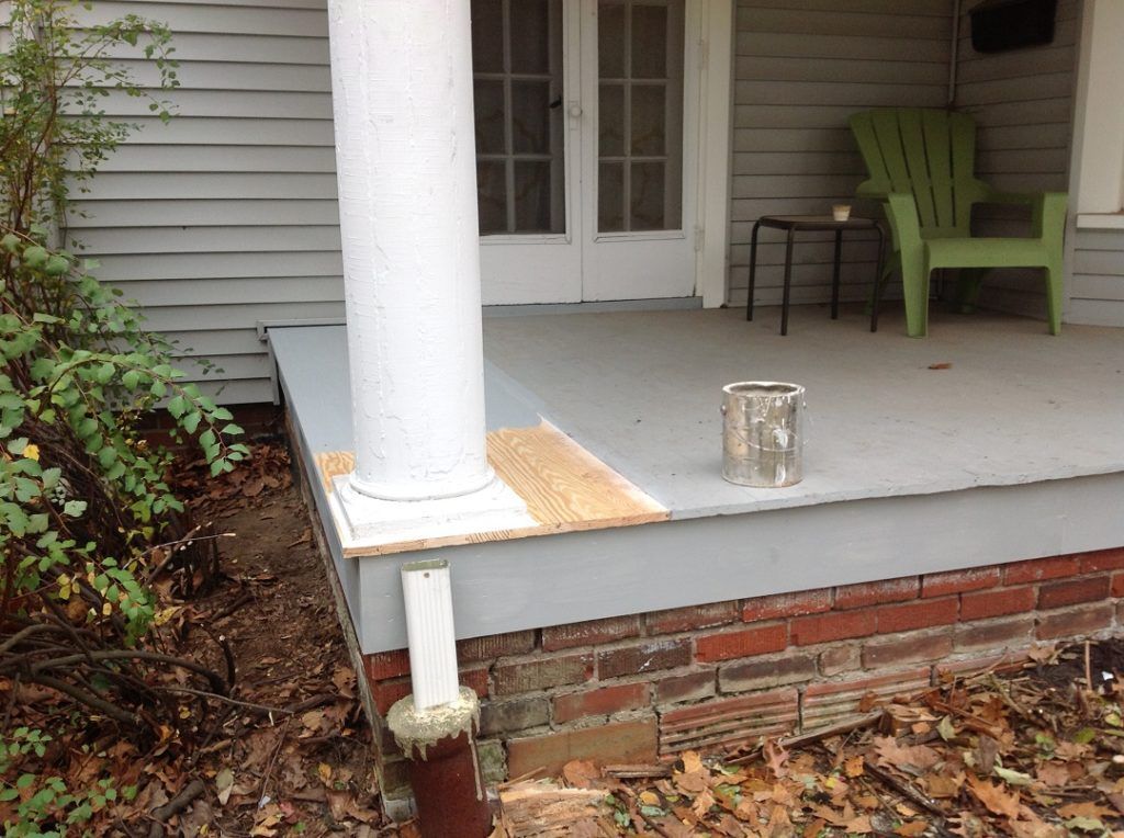 Fixing Front Porch — Willoughby, OH — Shiloh Painting & Home Services LLC