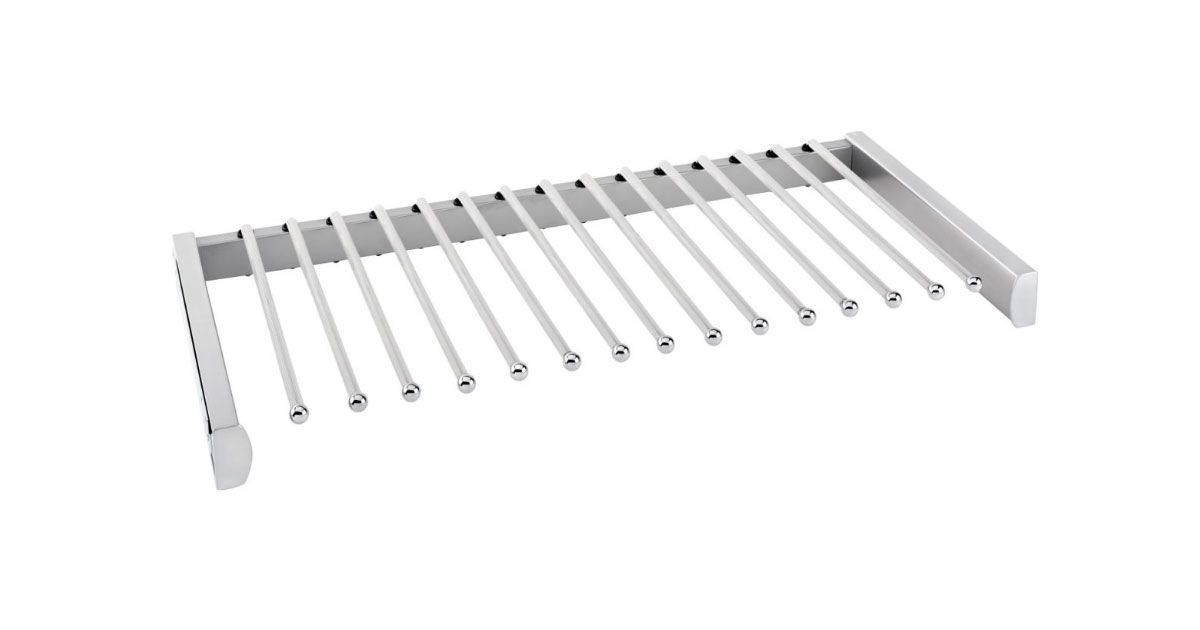 It looks like a clothes rack with a bunch of sticks on it.