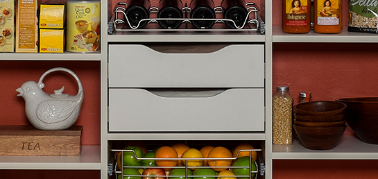 Scoop Front Drawers