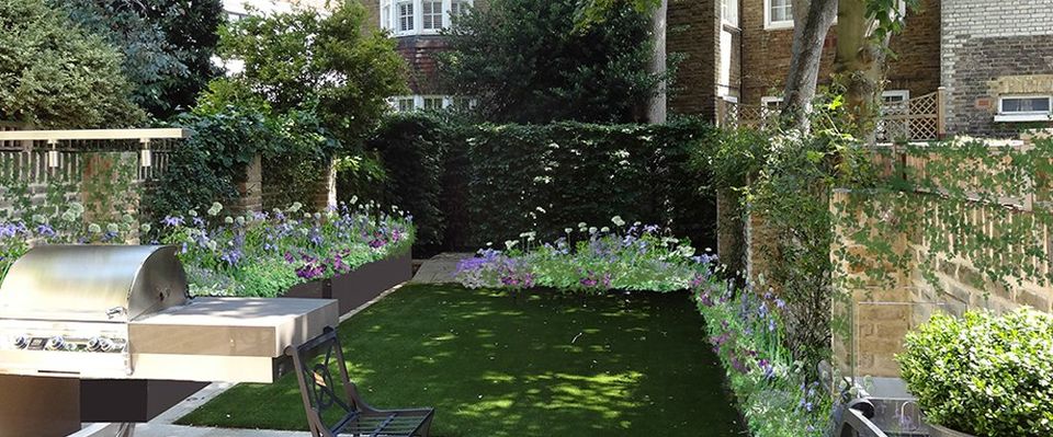 Stunning garden design service in South Kensington