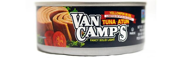 van camps tuna can
