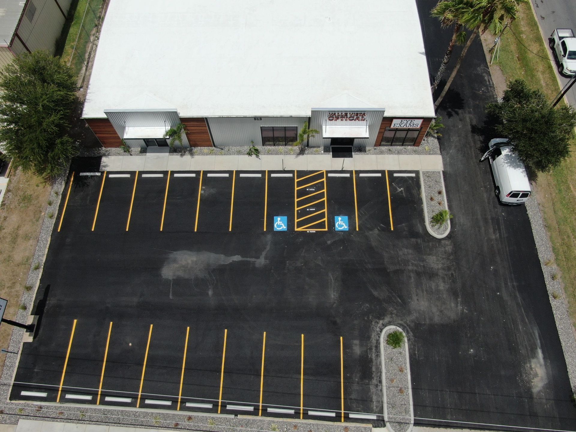 Aspalt Paving To Parking Lot -  Harlingen, TX - I.M. Services