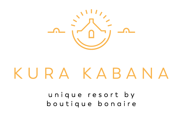 The kura kabana logo is a unique resort by boutique bonaire.