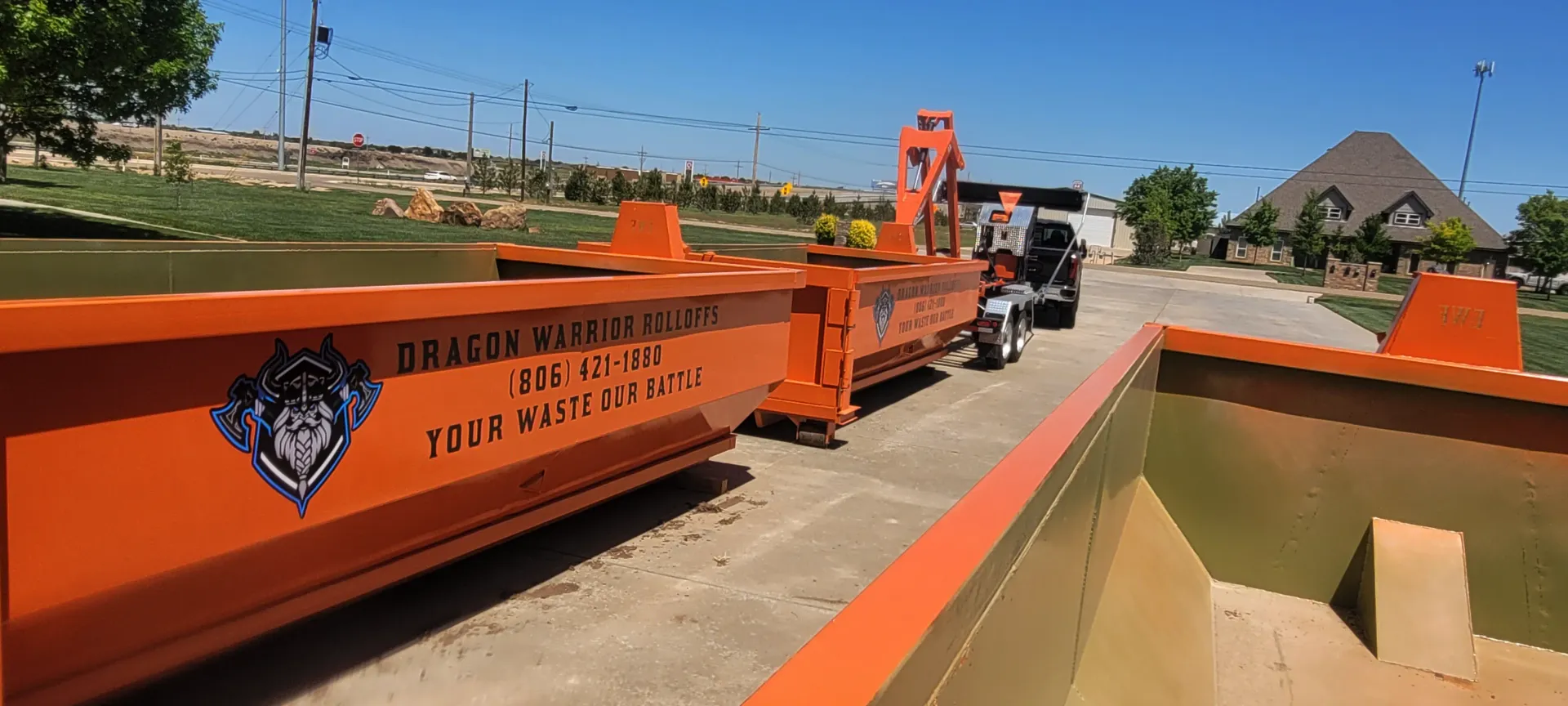 Dragon Warrior Rolloffs and Rentals |24hr Online Booking Waste Container Rental and Delivery — photo 1